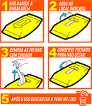 Pano Umidecidos automotivo limpa tudo - c/ 30 unidades Luxcar