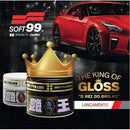 Cera Sintética The King of Gloss p/ cor escura - Soft 99