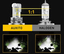 Lâmpada LED Automotiva AUXITO H4 com 6000k c/ 2 unidades