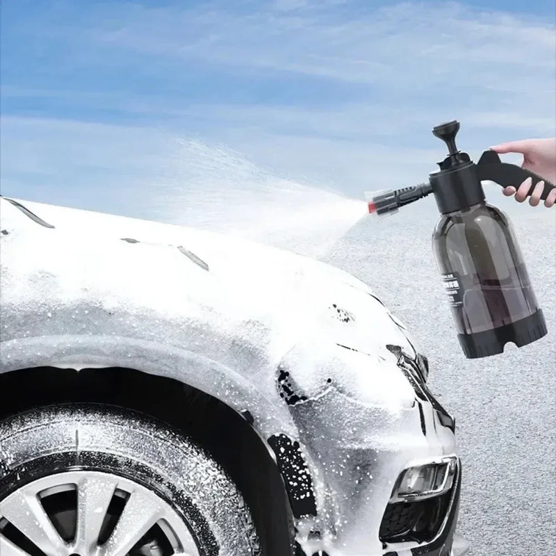 Pulverizador de espuma com pressão manual para lavagem automotiva 2 Litros