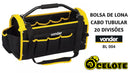 Bolsa em Lona para Ferramentas com Cabo Tubular 20 bolsos - Vonder BL-004