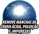 Removedor de Manchas de Chuva Ácida Vidro Novo - Luxcar
