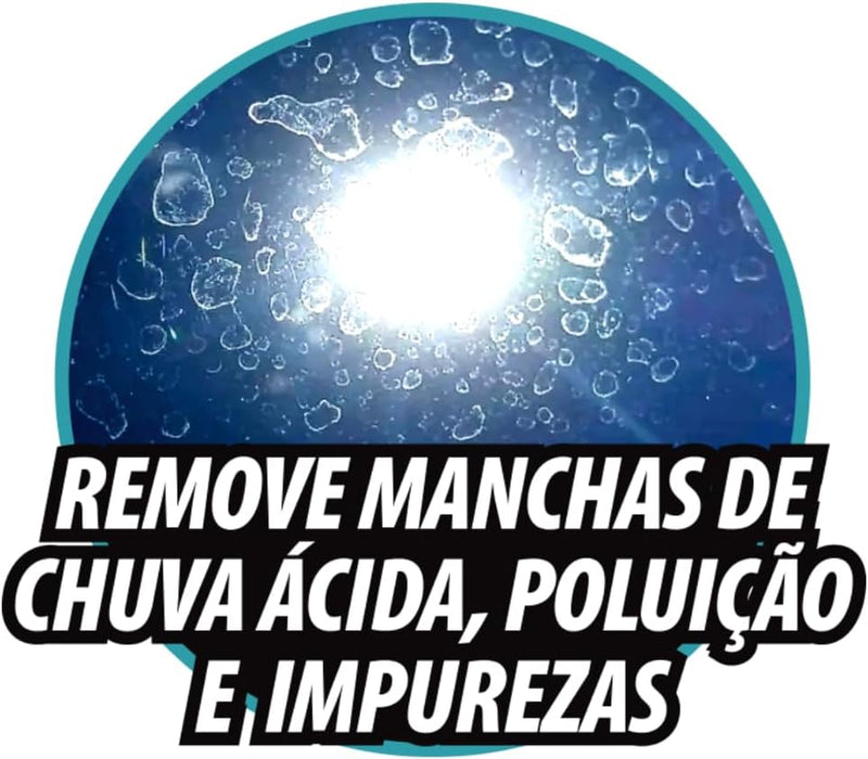 Removedor de Manchas de Chuva Ácida Vidro Novo - Luxcar