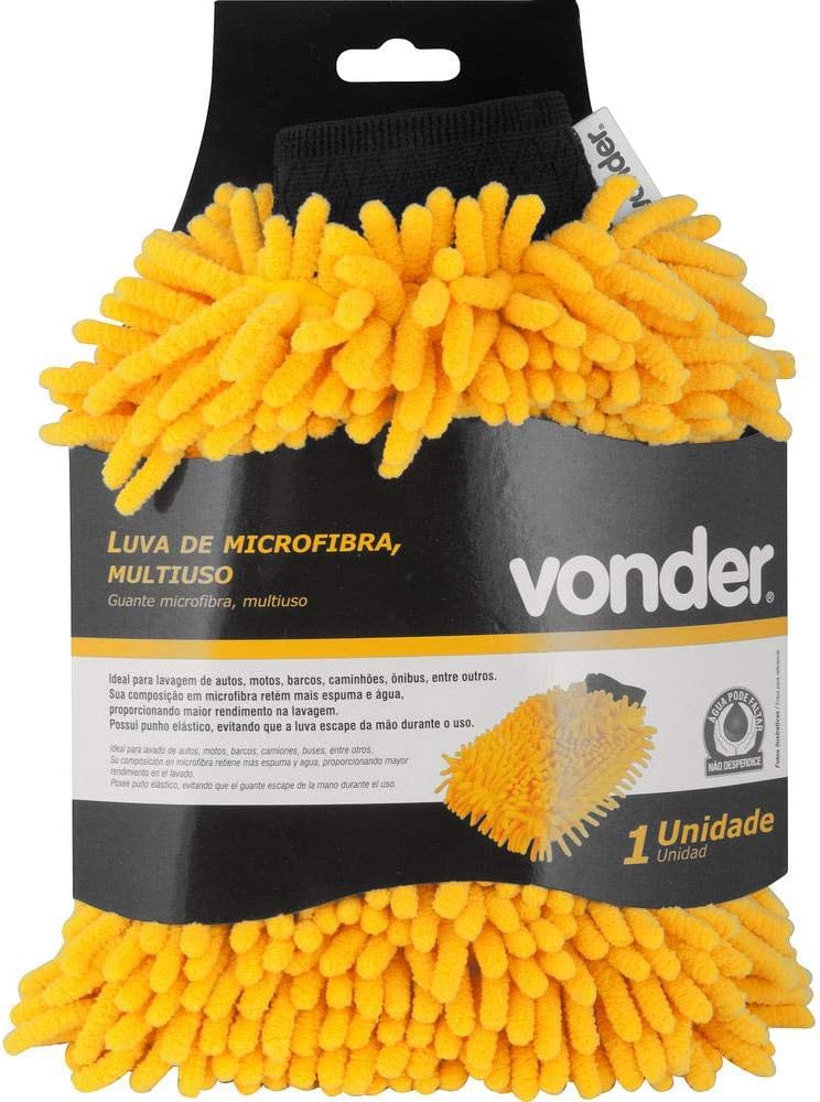 Luva de Microfibra Premium Multiuso - Vonder