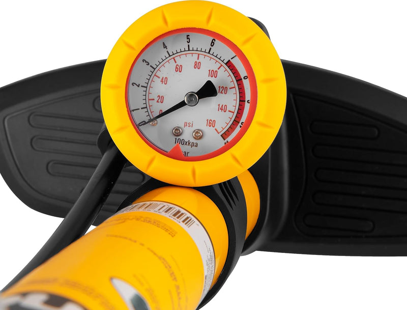 Bomba Para Encher Pneus Reforçada Com Manômetro Indica Pressão 60 cm VONDER
