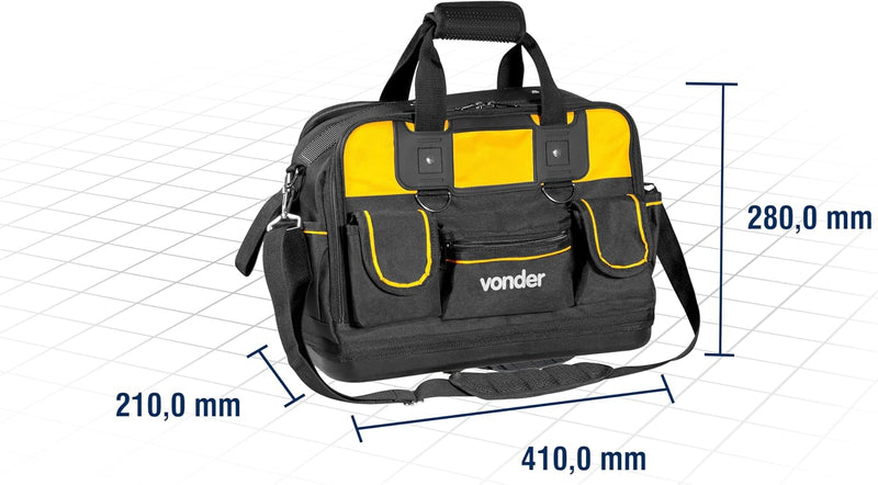 Bolsa de Ferramentas em Lona BL 128 - Vonder