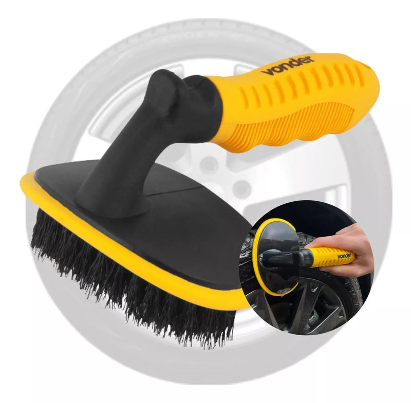 Escova para Limpeza de Pneus Automotivo - VONDER