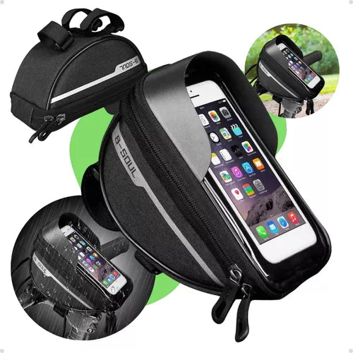 Bolsa suporte de celular para bike - impermeável (B-Soul)