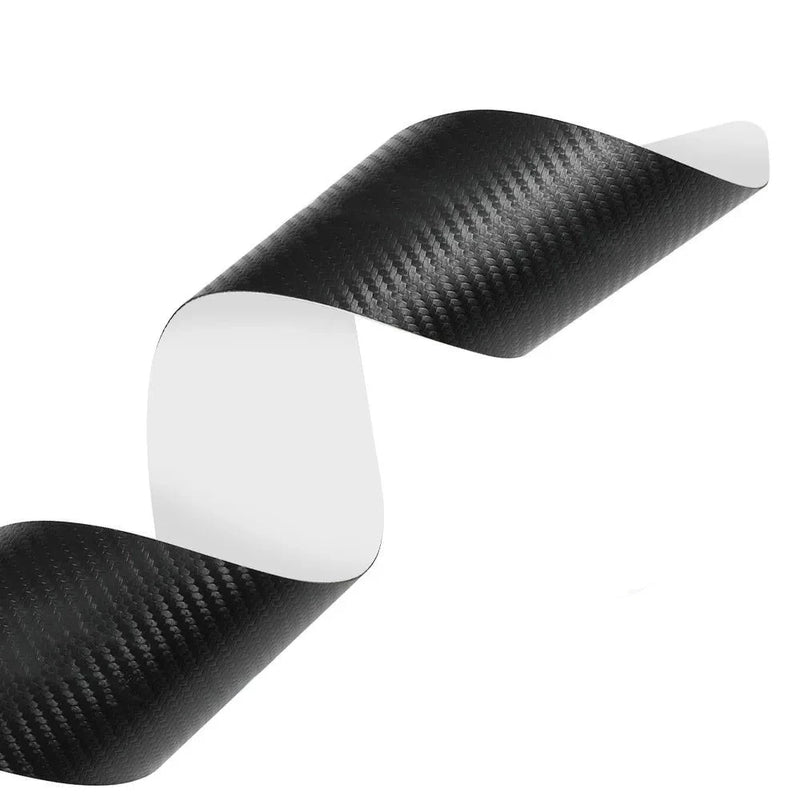 Soleira automotiva adesiva em nano carbono RANGER c/ 4 peças