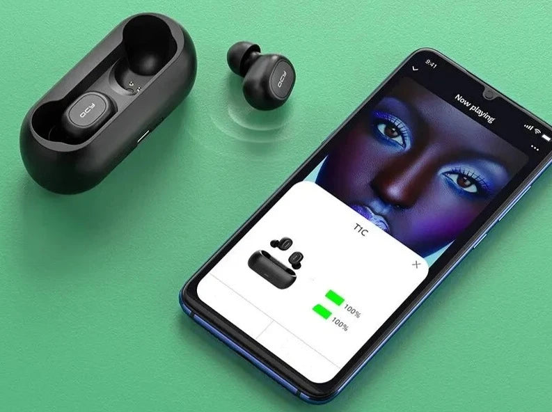 Fone Bluetooth 5.0 QCY T1C True Wireless - TWS