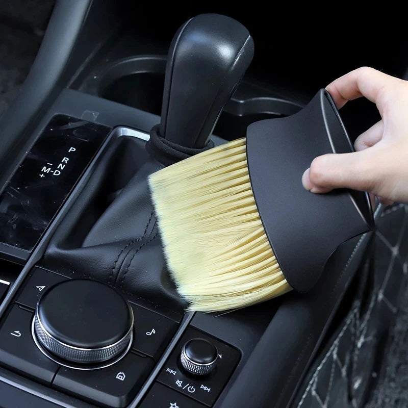 Escova de limpeza interna automotiva para poeira e limpeza em geral super macia