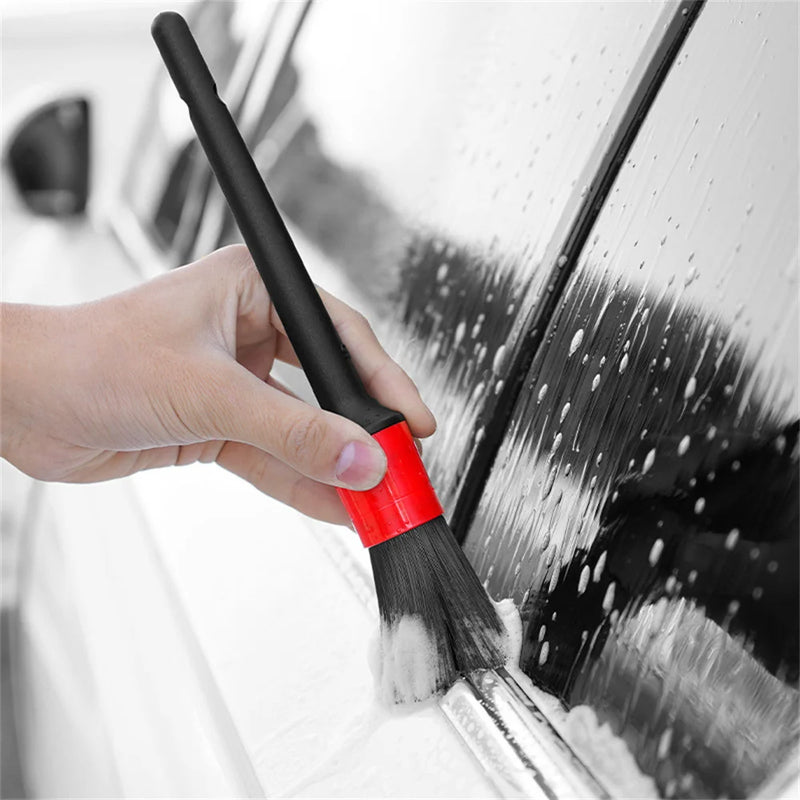 Kit de Escovas para limpeza automotiva anti-risco com 5 peças