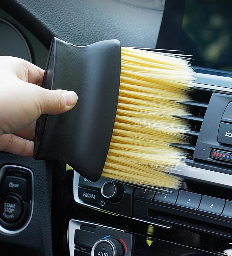 Escova de limpeza interna automotiva para poeira e limpeza em geral super macia