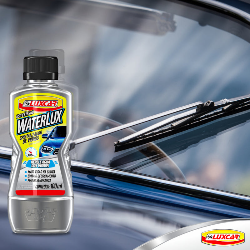Cristalizador De Vidros Waterlux Luxcar 100Ml
