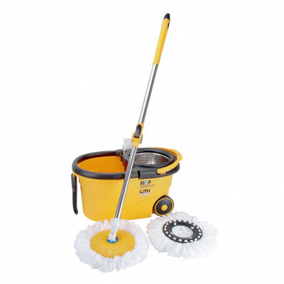 Esfregão MOP 360º Profissional Giratório c/ 8 Litros - LITH-LT6003T